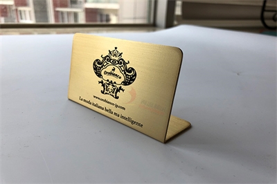 不锈钢标牌的生产效率高吗？